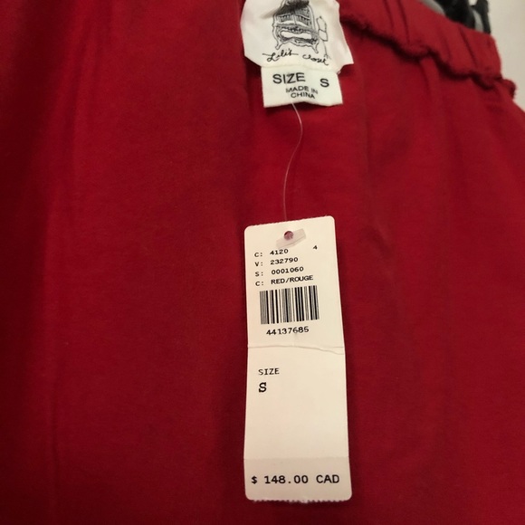 Anthropologie Lili’s Closet red skirt - Picture 5 of 6